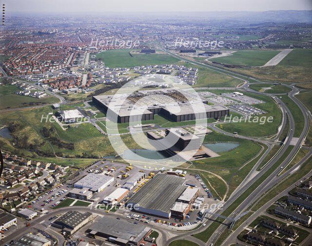 WD and HO Wills, Whitchurch Lane, City of Bristol, 01/06/1978. Creator: John Laing plc.