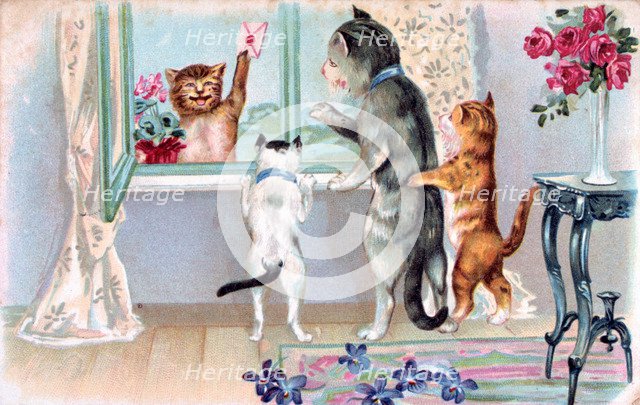 French Postcard, c1900. Artist: Unknown