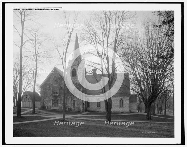The Chapel, Williams College, Mass., between 1900 and 1906. Creator: Unknown.