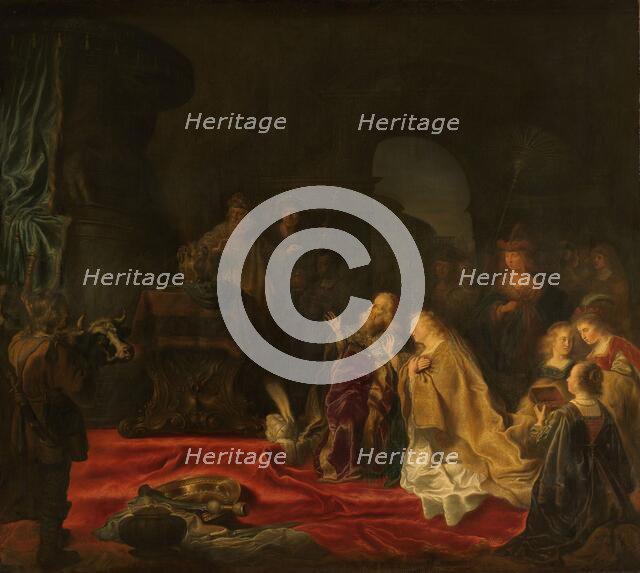 The Idolatry of King Solomon, 1644. Creator: Salomon Koninck.