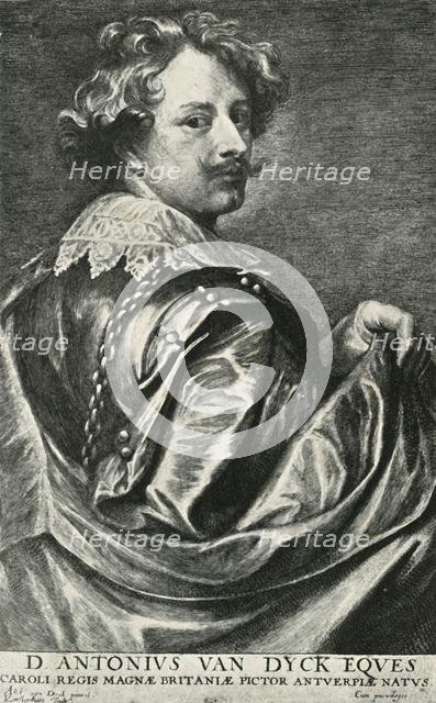 'Portrait of Vandyck', 1906. Creator: Lucas Vorsterman.