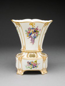 Flower Vase, Sèvres, 1759. Creators: Sèvres Porcelain Manufactory, Charles Buteux le Père.