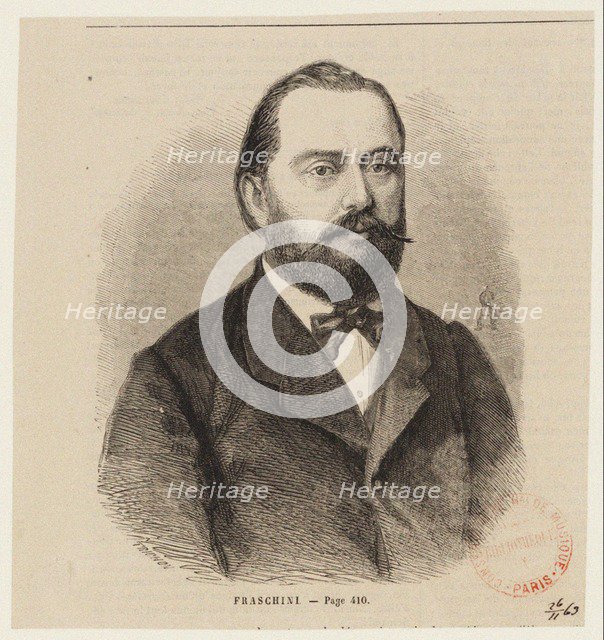 Portrait of the tenor Gaetano Fraschini (1816-1887), the first Zamoro in the opera Alzira by Giusepp