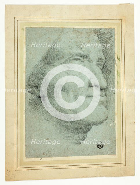 Bust of Roman Emperor, n.d. Creator: Style of Anton Raffael Mengs German, 1728-1779.