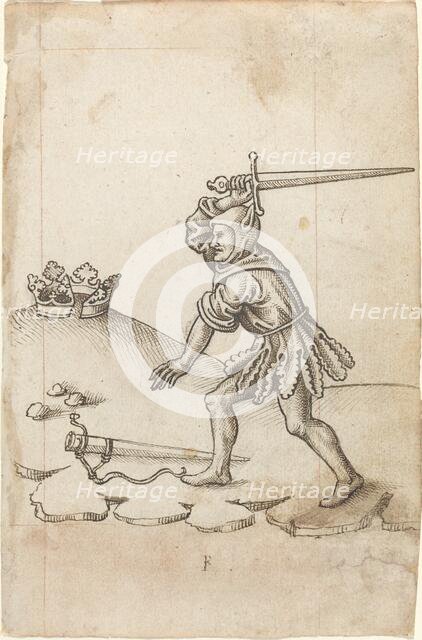 Do Not Break the Crown [fol. 43 recto], c. 1512/1515. Creator: Unknown.