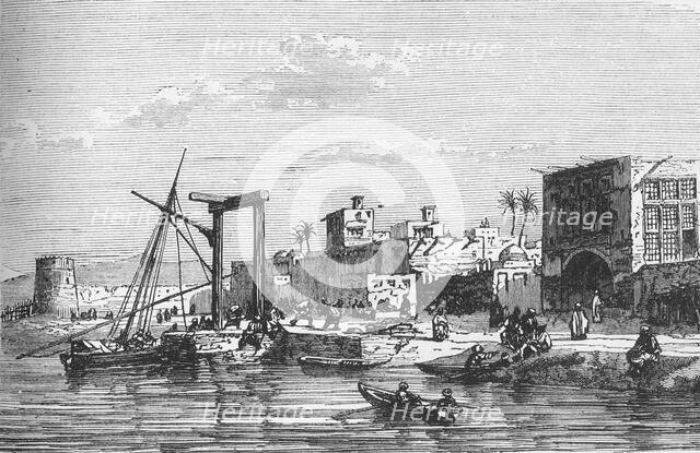 'View of the Fort of Bushire', c1891. Creator: James Grant.