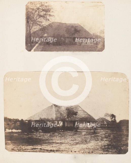 Our House at Umballa, 1850s. Creator: Unknown.