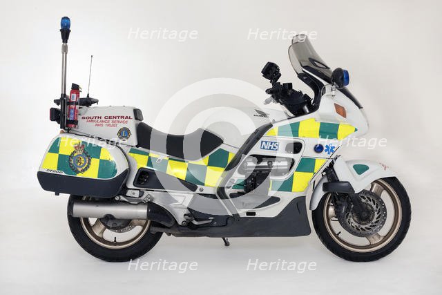 2001 Honda ST1100 Pan European Ambulance bike. Creator: Unknown.