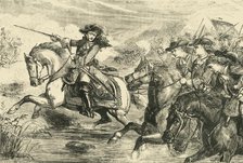 'William III. At the Battle of the Boyne', (1690), 1890. Creator: Unknown.