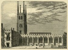 'St. Sepulchre's Church in 1737', (c1872). Creator: Unknown.