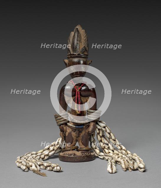 Memorial Figure (Ere ibeji), late 1800s-early 1900s. Creator: Unknown.