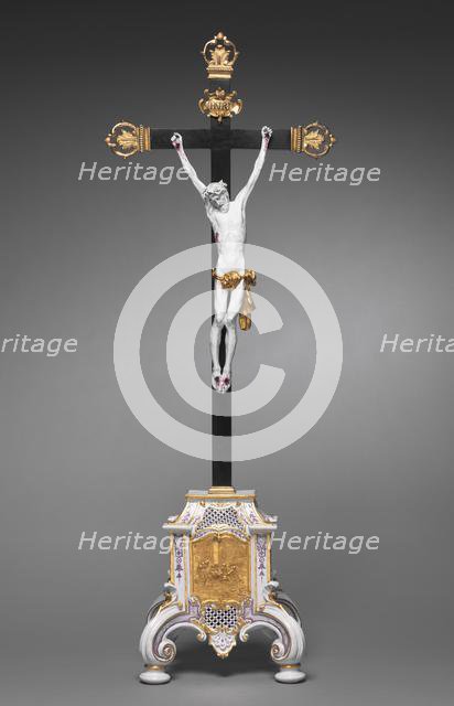 The Crucifixion, c. 1730. Creator: Du Paquier Porcelain Manufactory (Austrian, active 1719-1864).