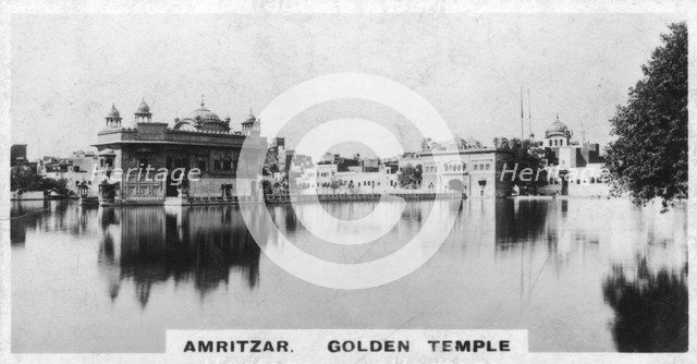 Golden Temple, Amritsar, India, c1925. Artist: Unknown