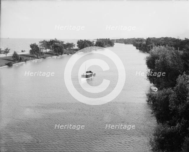 View in Lincoln Park, Chicago, Ill., c1905. Creator: Unknown.