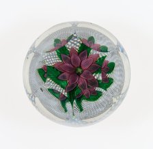 Paperweight, France, c. 1845-60. Creator: Saint-Louis Glassworks.