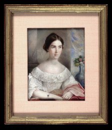 Harriet Hampton, ca. 1835. Creator: Charles Fraser.