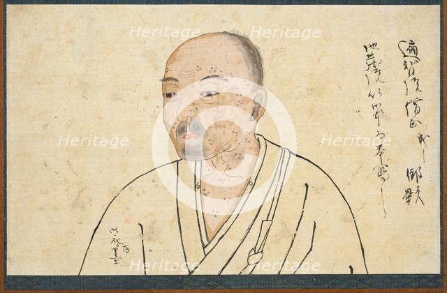 Portrait Study of Seigen, 1300s. Creator: Unknown.