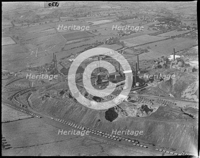 Ford Green Iron Works and Norton Colliery, Ford Green, Staffordshire, c1930s. Creator: Arthur William Hobart.