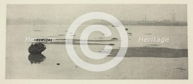 Low Water on Breydon, 1887. Creator: Peter Henry Emerson.