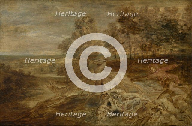 The Deer Hunt, c1630s. Creator: Peter Paul Rubens.