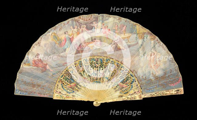 Fan, European, fourth quarter 18th century. Creator: Unknown.
