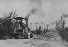 Repairing Belgian Road, 22 Oct 1918. Creator: Bain News Service.