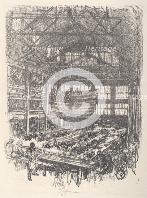 Making Rifles, 1917. Creator: Joseph Pennell.