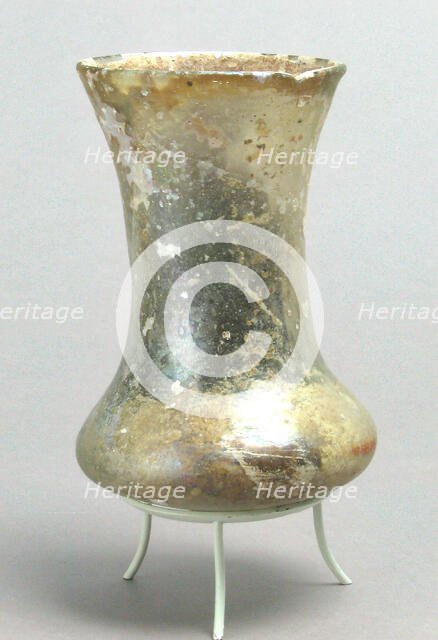 Beaker, Bell, Frankish, 6th-7th century. Creator: Unknown.