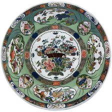 A Chinese porcelain dish of the Kang-he period, 17th century (1903). Artist: Unknown