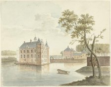 View of unknown castle, 1770-1818. Creator: Jan Antonie Kaldenbach.