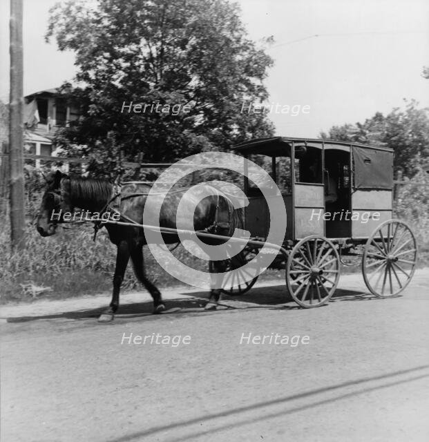 Mail wagon, Marshall, Texas, 1937. Creator: Dorothea Lange.