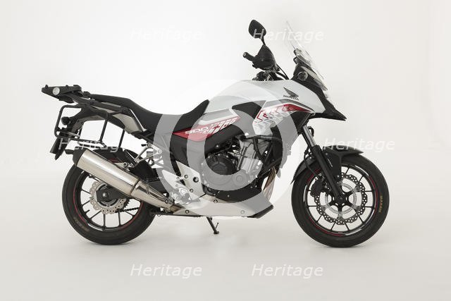 2016 Honda 500X motorcycle. Creator: Unknown.