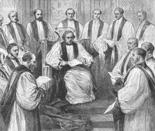 'The Installation of Dr. Benson as Archbishop of Canterbury, March 22, 1883', (1901).  Creator: Unknown.