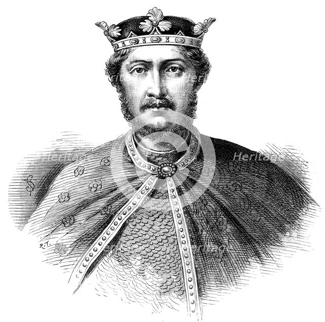 Richard I, Coeur de Lion, (1157-1199), c1880. Artist: Unknown