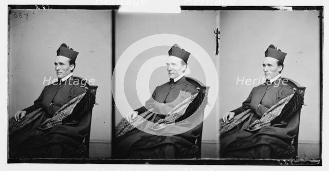 McGuire, Father, of Georgetown University in 1866, ca. 1860-1865. Creator: Unknown.