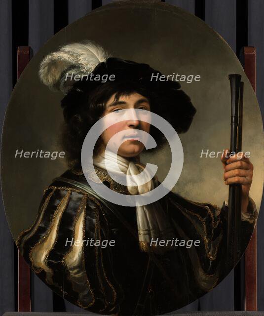 Portrait of a Young Man, possibly Jacob Francken (1627-after 1656), c.1651. Creator: Aelbert Cuyp.