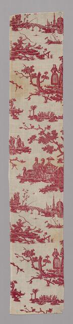 La Caravane du Caire (The Caravan from Cairo) (Furnishing Fabric), France, 1785/89. Creator: Petitpierre et Cie.