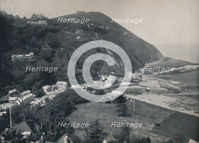 'Lynmouth - The Hill, Showing Lynton Above', 1895. Artist: Unknown.