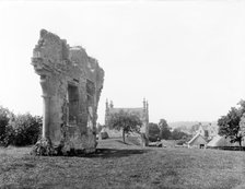 Ruins of Campden House, Chipping Campden, Gloucestershire, 1908. Artist: Henry Taunt.