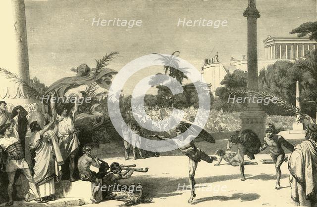 'Olympic Games', 1890.   Creator: Unknown.