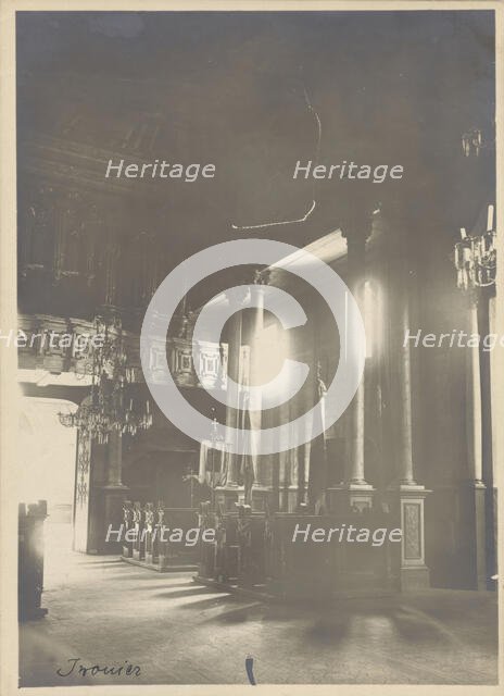 Interior, All Saints Church, Iwonicz, between 1930-1935. Creator: Unknown.