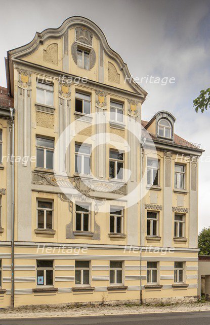 Jugendstil House, Villa Zapfe, Humboldtstrasse 21-21a, Weimar, Germany, (1907), 2018. Artist: Alan John Ainsworth.