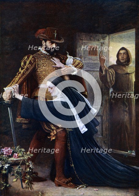 'Mercy during the Massacre of St Bartholomew's Day', 1926. Artist: Unknown