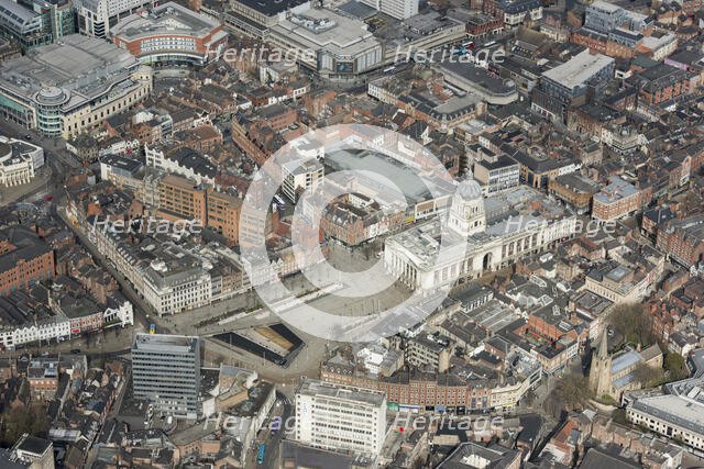 Old Market Square, City of Nottingham, 2021. Creator: Damian Grady.