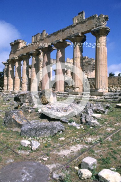 Temple of Zeus, Cyrene, Libya.