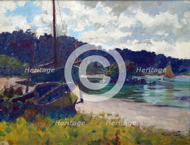 Half Moon Bay, Stewart Island, 1896. Creator: James McLauchlan Nairn.