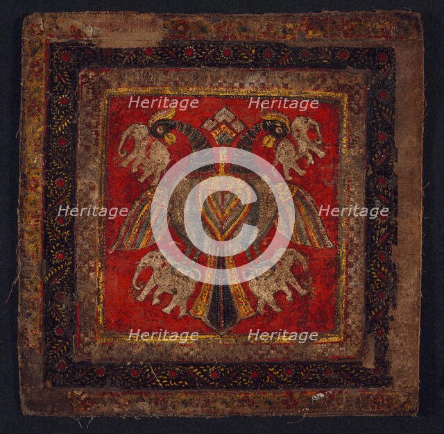 A Mythical Creature Killing Elephants, between c1650 and c1700. Creator: Unknown.