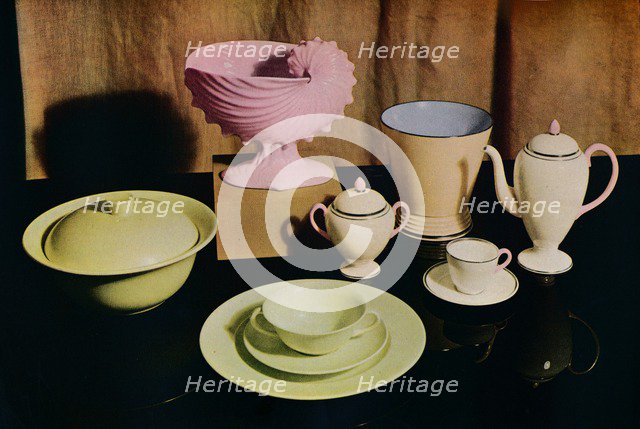 Some of the latest product of the Wedgwood Etruria factory, 1936. Artist: Unknown