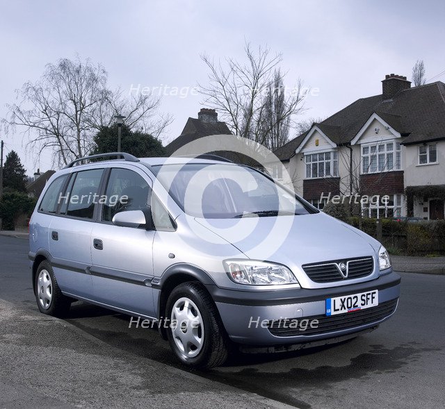 2002 Vauxhall Zafira. Artist: Unknown.