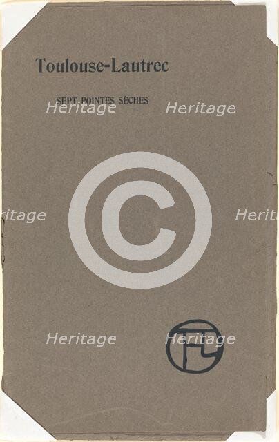 Sept pointes seches, published 1911. Creator: Henri de Toulouse-Lautrec.